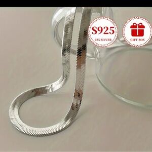 925 Silver Snake Chain Necklace
